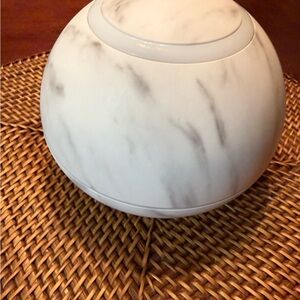 Hathaspace Aroma Diffuser Marble Design BPA-Free 350ml LED Electric